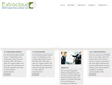 Tablet Screenshot of extrocloud.com